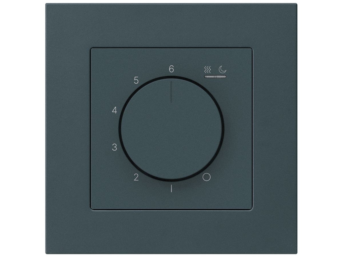 UP-Raumthermostat kallysto.pro An/Aus 230VAC 4A 94×94mm anthrazit