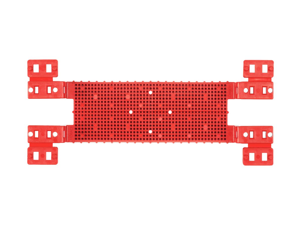 Montageplatte MT Red-Fix rot für Dosenträger