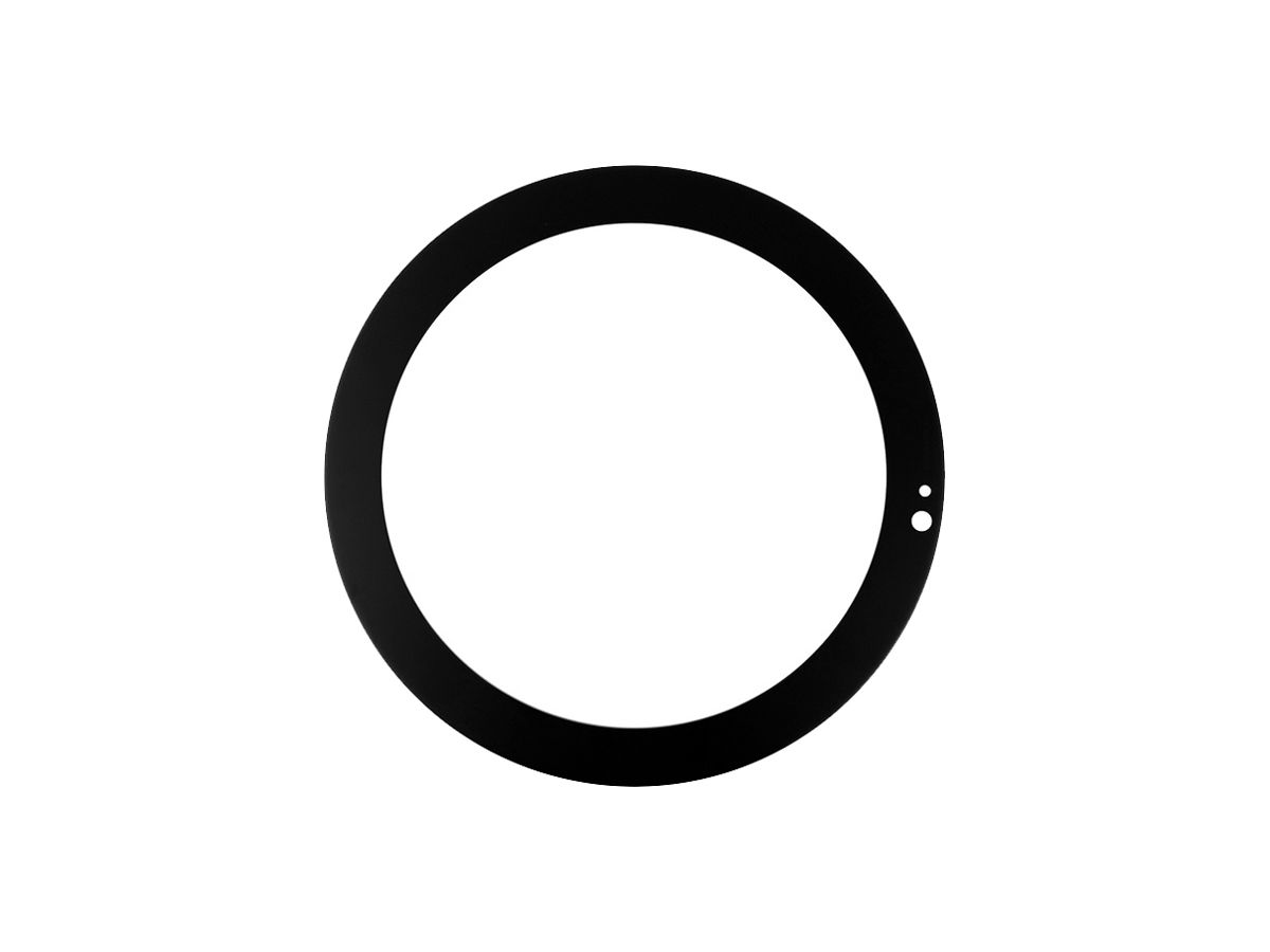 Abdeckring LEDVANCE UNIVERSAL Ø302×22mm Stahl schwarz