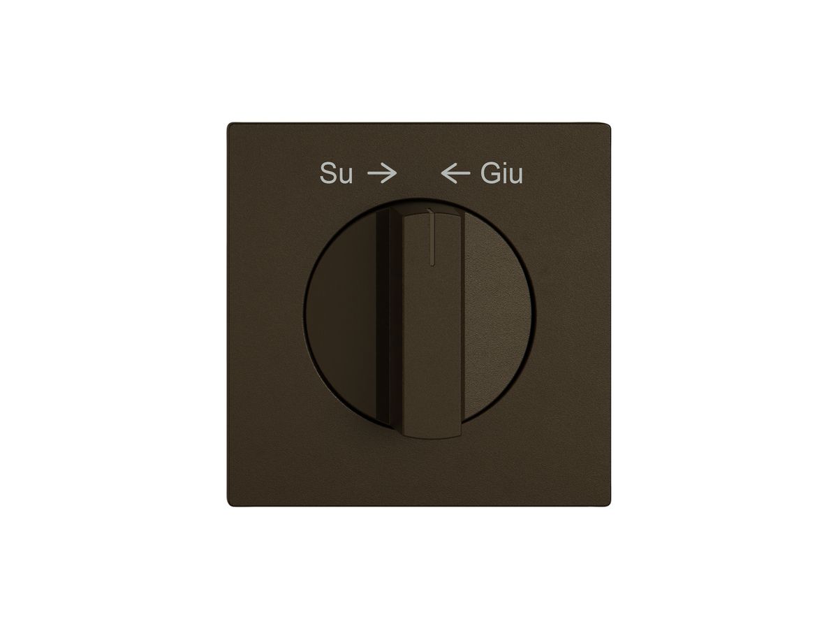 Montageset EDIZIO.liv SNAPFIX® f.Drehschalter m.Griff Su → ← Giù br