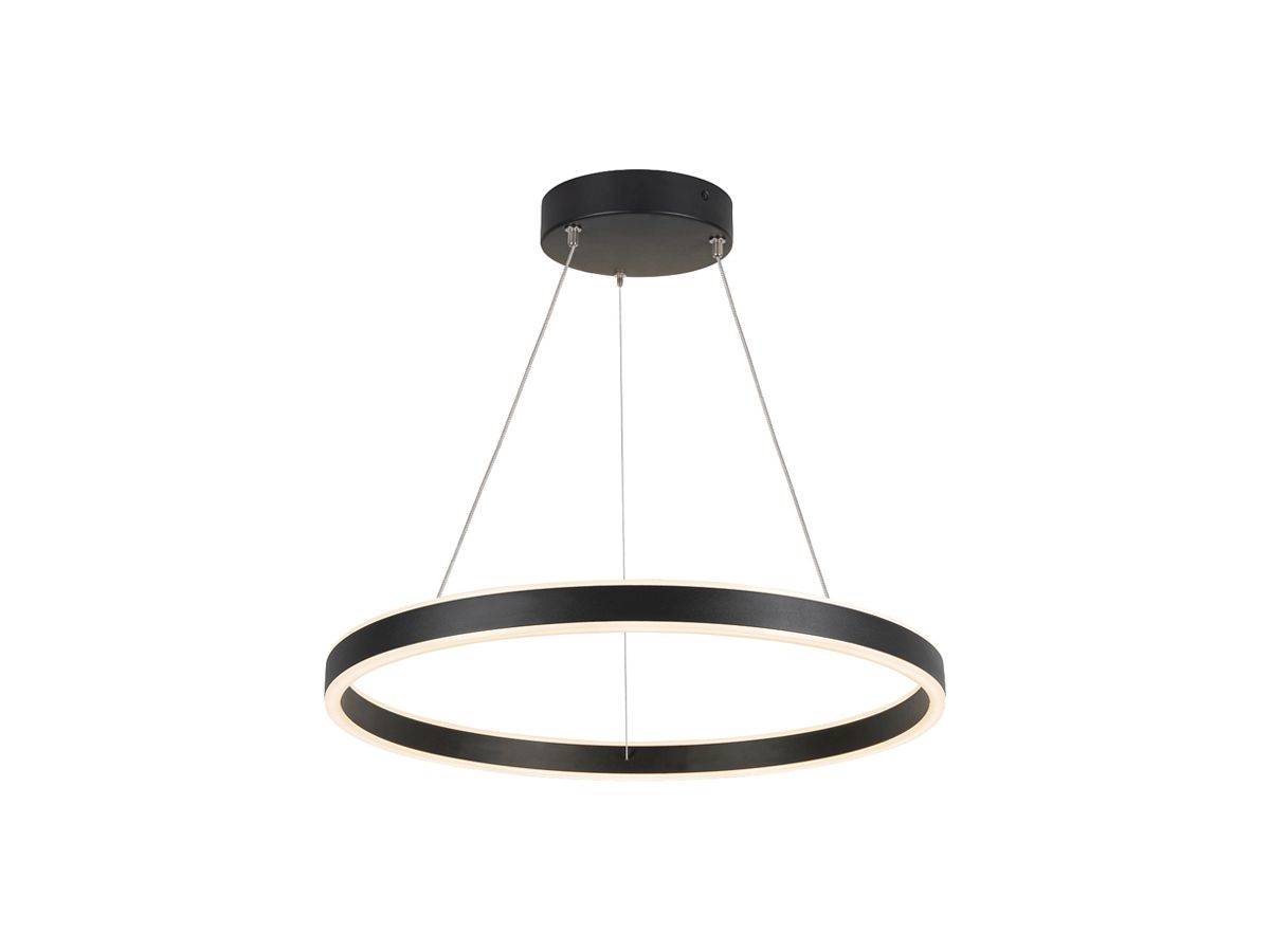 LED-Pendelleuchte SLV ONE 60 UP/DOWN PHASE 24W 820lm 2700/3000K schwarz