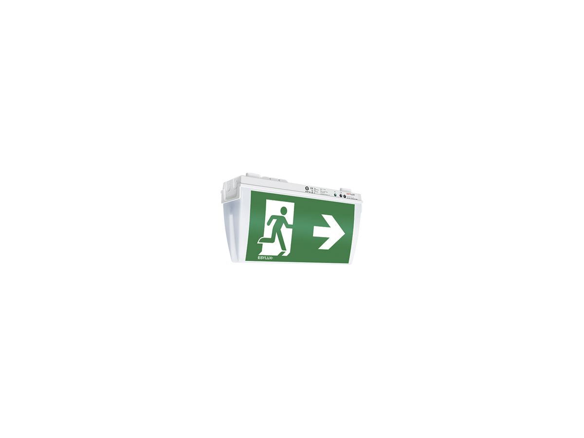 Notleuchte ESYLUX SLA FLPi-CH, 5W/T5, 352×195×90mm
