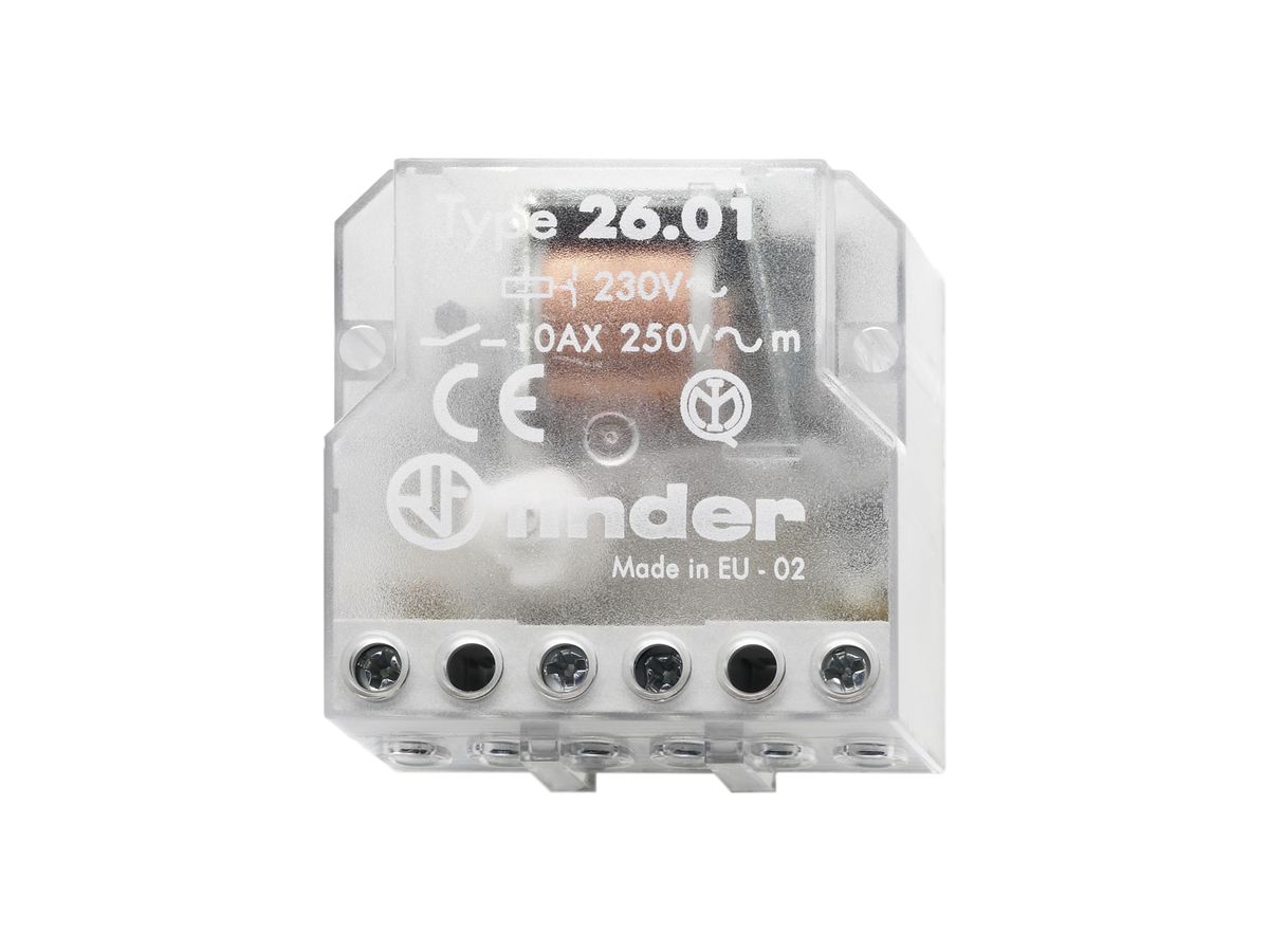 Schrittschalter Finder 1NC 10A Aus/An, für 230VAC