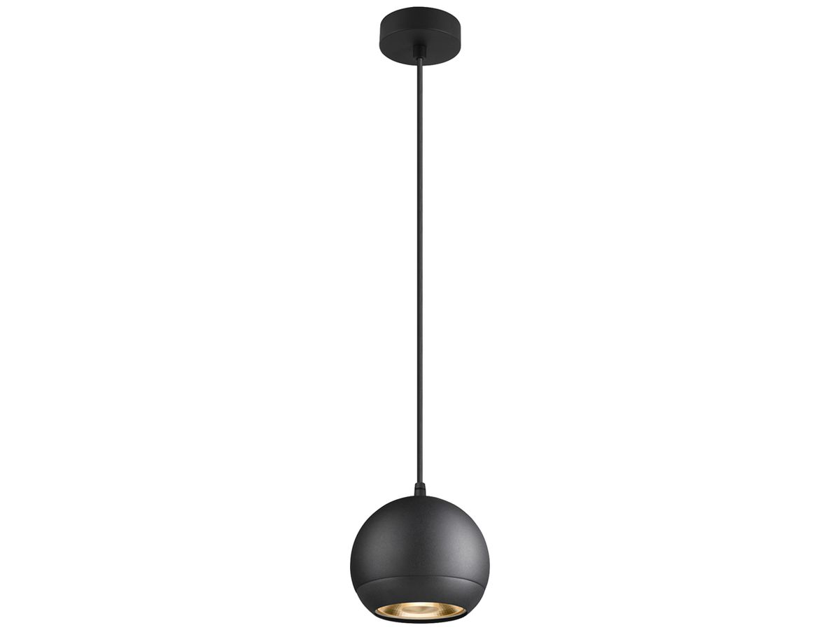 Pendelleuchte SLV LIGHT EYE 150 GU10 1×13W DIM Ø150mm schwarz