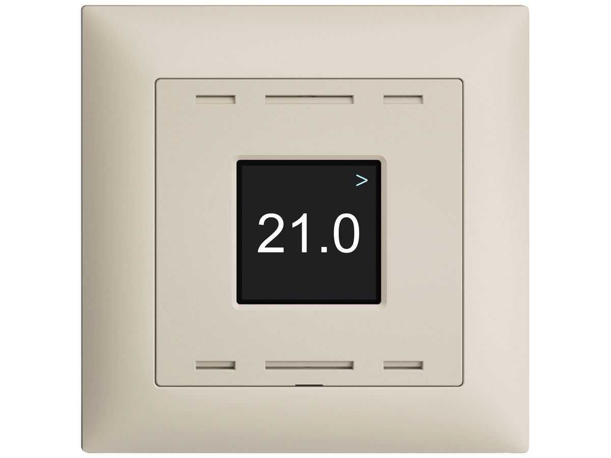 UP-Raumtemperatursensor EDIZIOdue Wiser CO2 230V 5…30°C crema