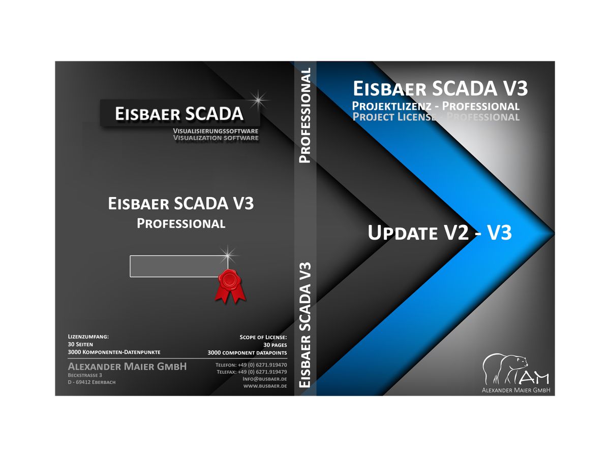 Update-Lizenz EisBär SCADA 2 → 3, "Professional"