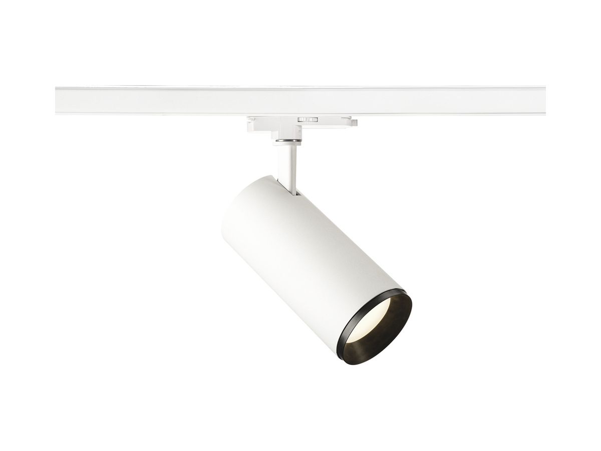 LED-Spot SLV 3~ NUMINOS L DALI 28W 2715lm 4000K 60° Ø100×213mm weiss