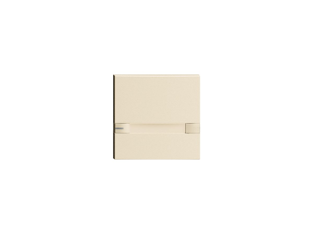 Taste 1/1 KNX/UNI-Taster mit LED & Papiereinlage EDIZIOdue Bedienung 2×crema
