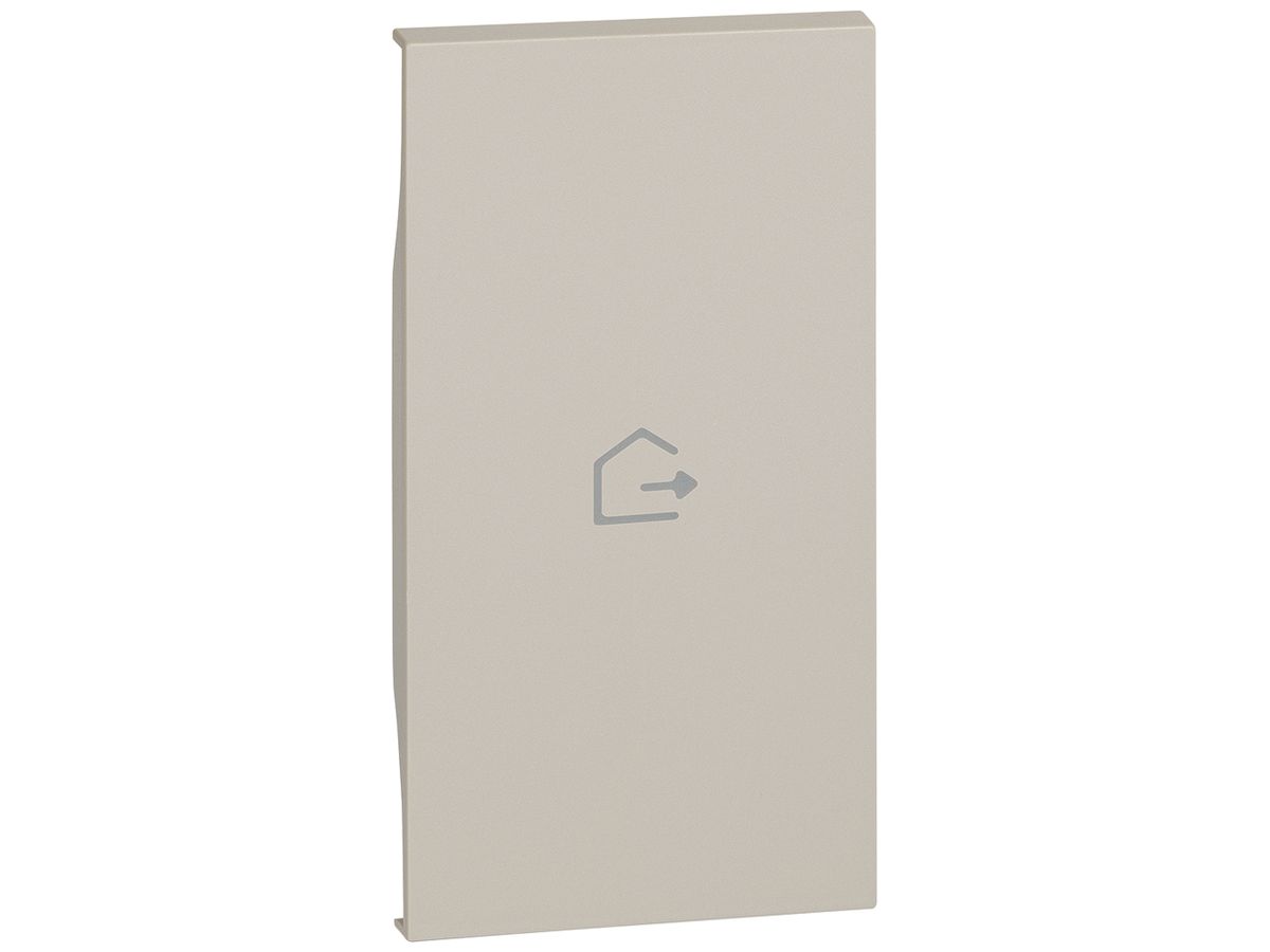 Tastenabdeckung Living Now für Tasten MyHOME 2 Module mit Symbol Abreise sand
