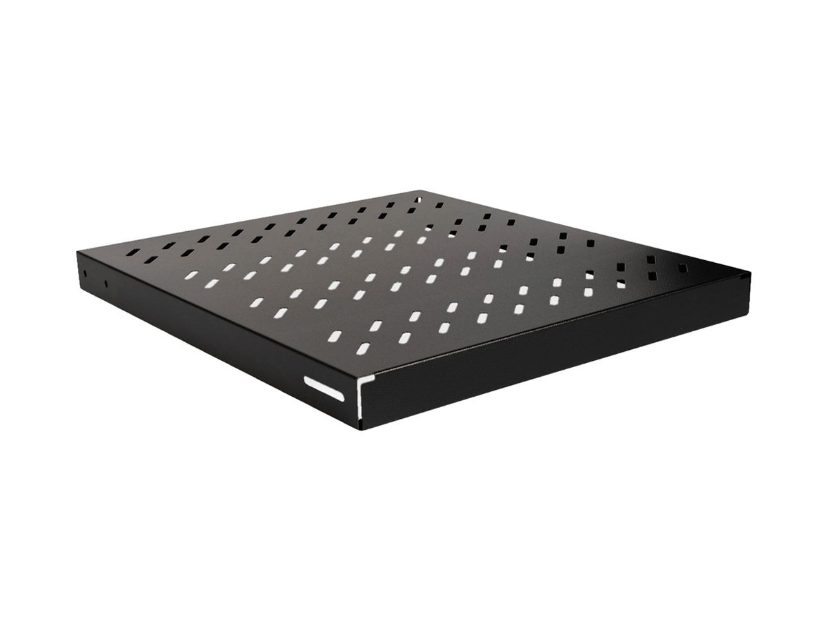 Geräteboden ROLINE 485×44×500mm 50kg schwarz Fachboden