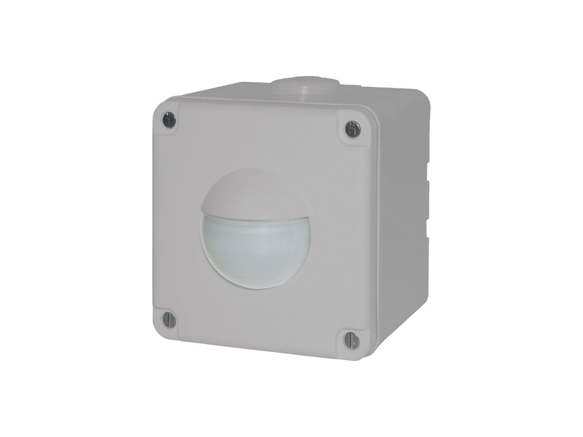 AP-Präsenzmelder KNX Luxomat PD2 S 180 DX IP55 NEVO-kompatibel hellgrau