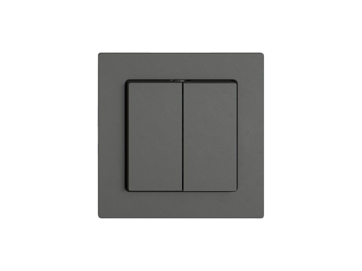 Druckschalter/-taster EDIZIO.liv SNAPFIX® Schliesser-Öffner+Wechsel 3/1L dgu