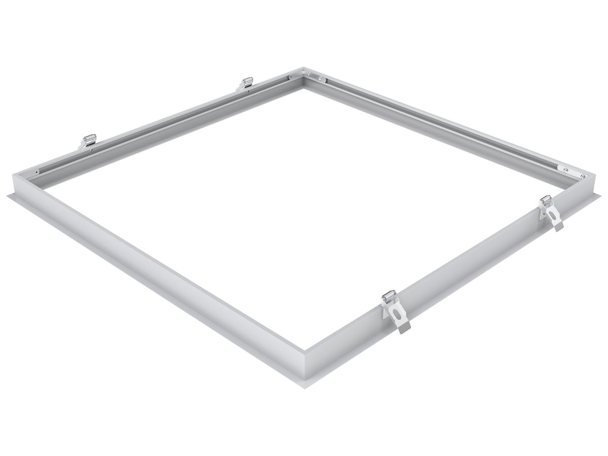 Einbaurahmen Sylvania Aluminium 677×677×38mm weiss