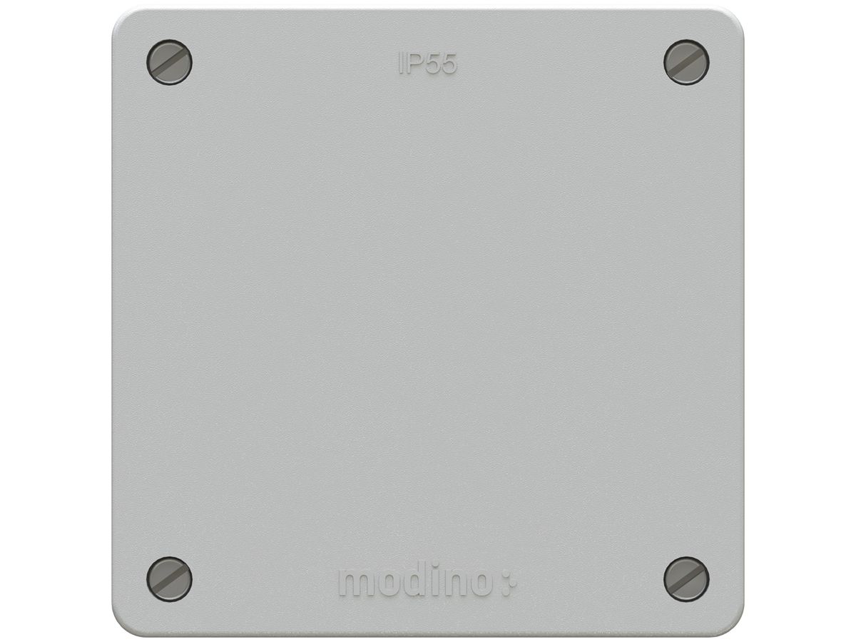 UP-Blindabdeckung modino exo 90×90mm grau