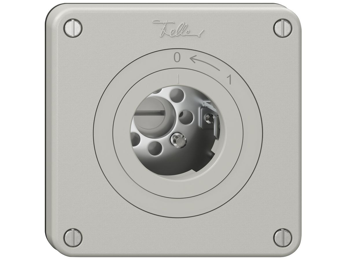 Schlüsselschwenktaster NEVO SNAPFIX® 1P 1NO 16A 400V 0<-1 lgu