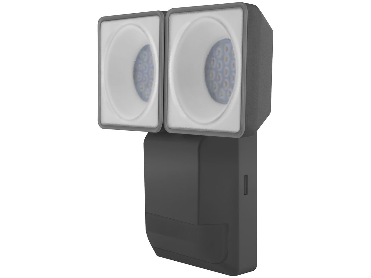 LED-Wandleuchte LDV ENDURA PRO SPOT SENSOR, 16W 840 IP55 anthrazit