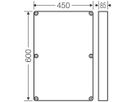 Zwischenrahmen Hensel Mi ZR 6 600×450×80mm