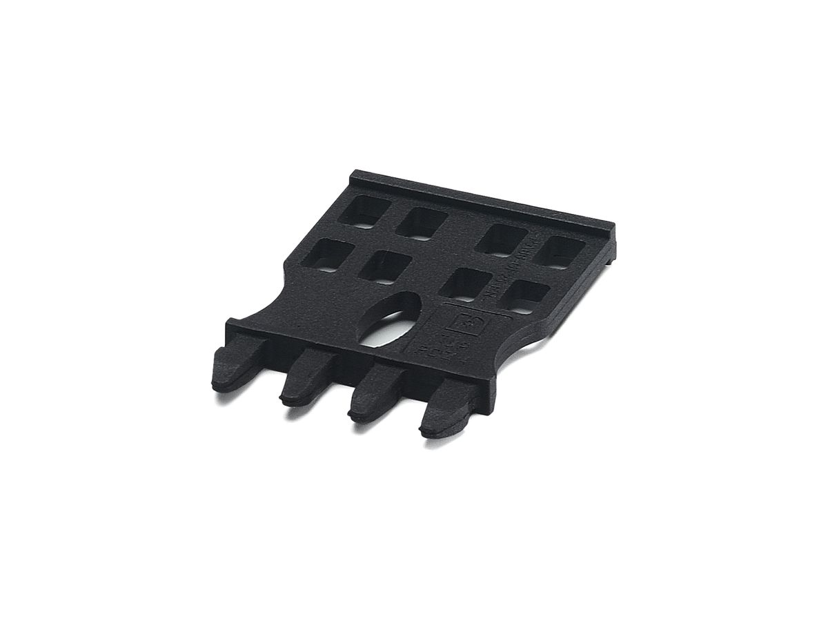 Zugentlastung 4L CLIPLINE schwarz zu Stecker SPDB