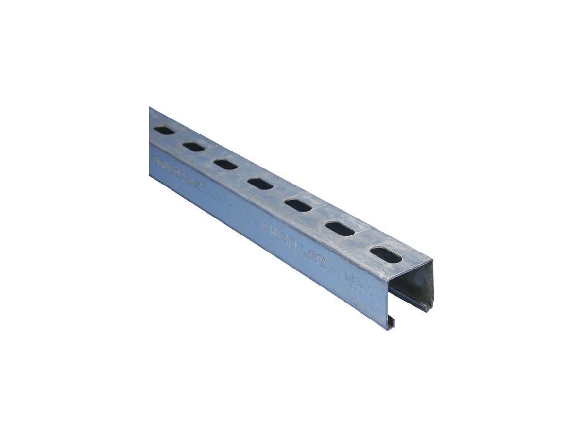 Montageschiene nVent CADDY Typ A, mit Langloch, Stahl, PG, 3000×41×41×2mm