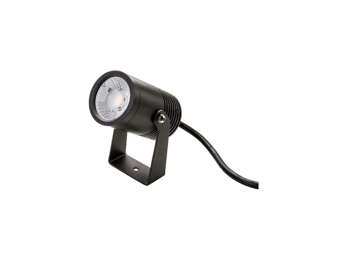 LED-Strahler SG Hovden Midi 12W 1060lm 830 IP67 15° DIM Ø61×100mm anthrazit