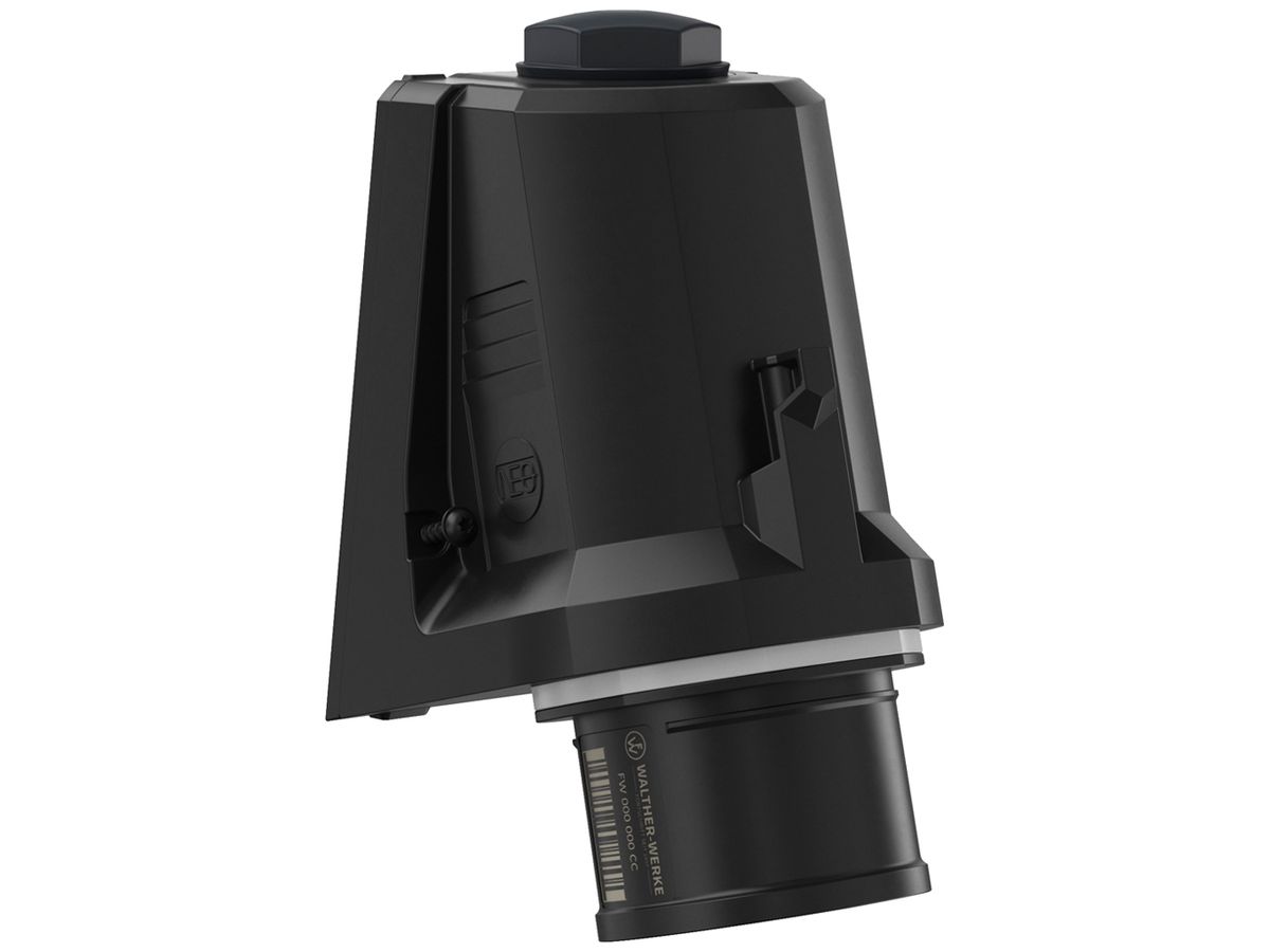 AP-Gerätestecker CEE NEO 5P 16A >50V 1h grau IP54 schraublose Klemme