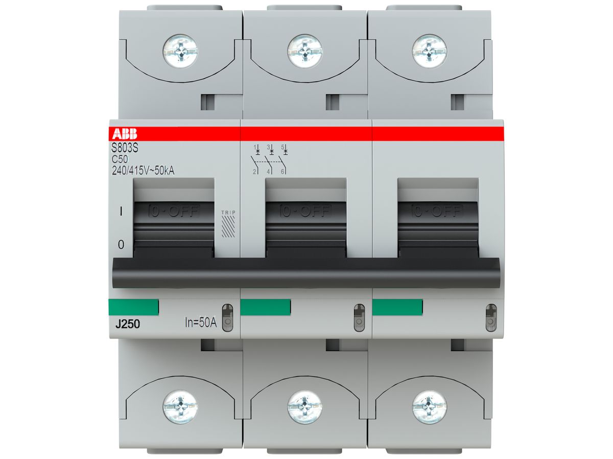Leitungsschutzschalter ABB S803S-C 50A 50kA