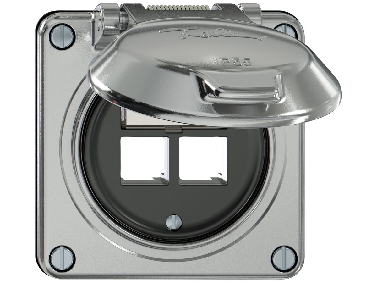 Montageset ELEMENT EASYNET S-One gerade 2 aluminium