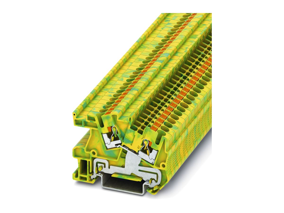 Reihenklemme 0.14…4mm² grün/gelb Push-in-Anschluss PTI 2.5-PE