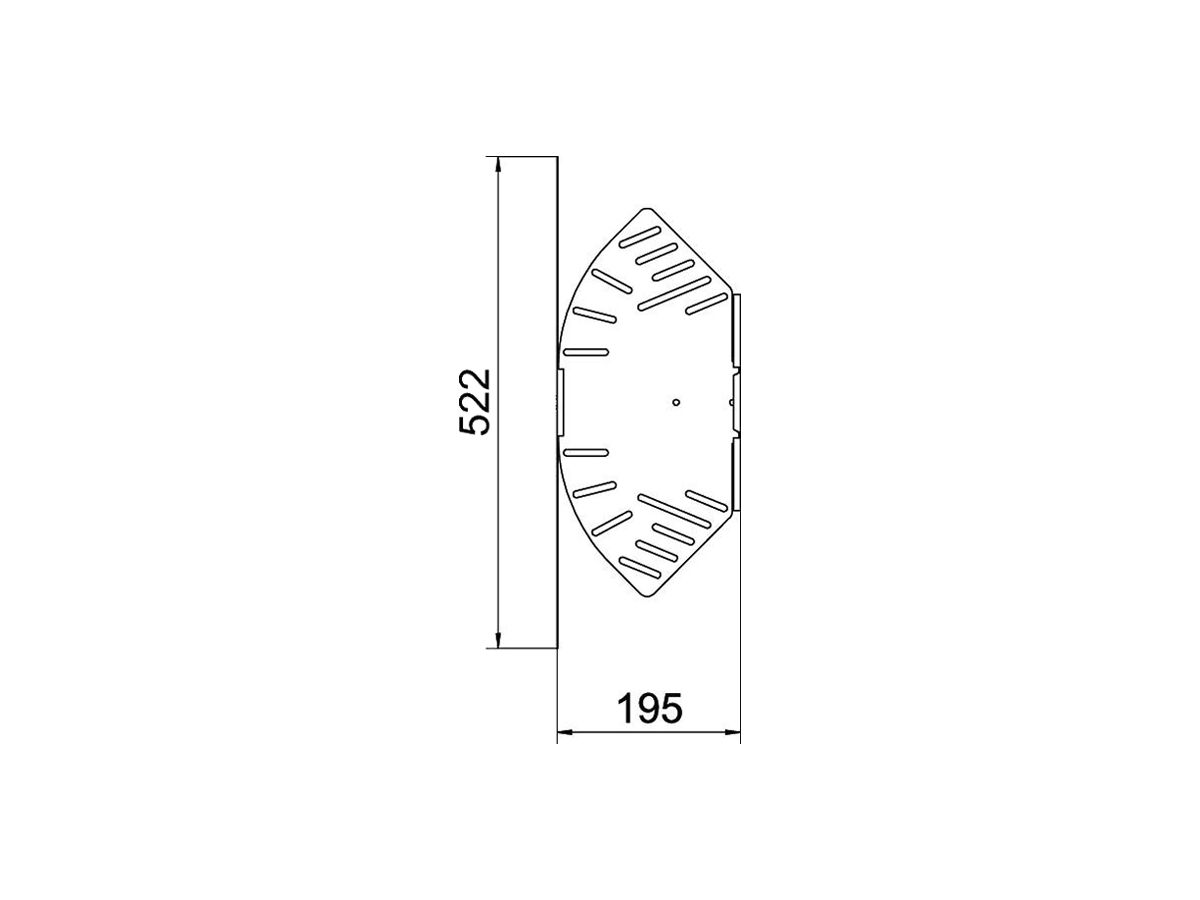 Bogen BET RB W verstellbar 110×200mm Stahl feuerverzinkt
