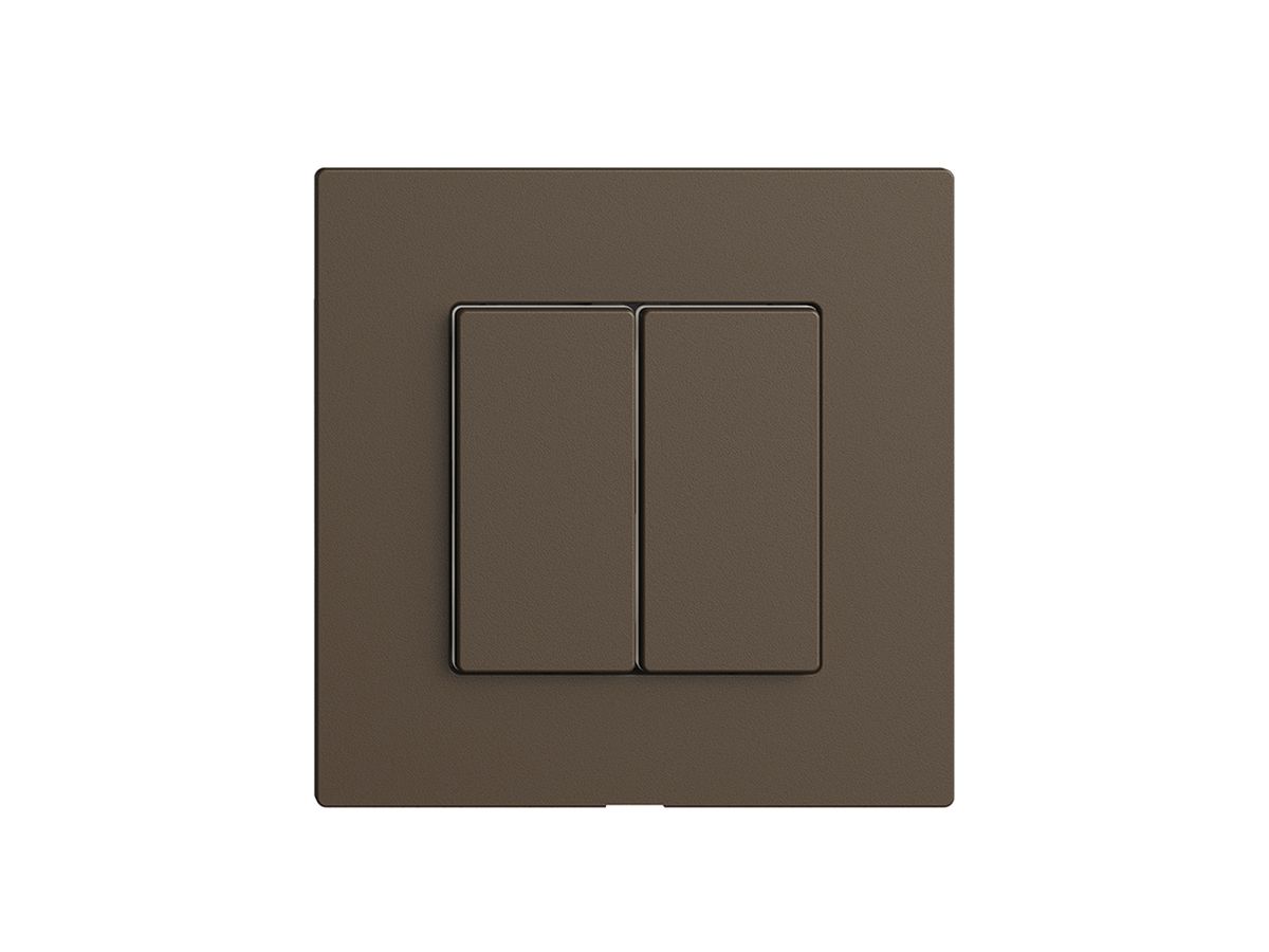 Bedienaufsatz zu Druckschalter 2K/2T Edue Wiser coffee
