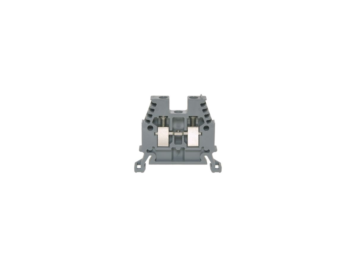 Durchgangs-Reihenklemme Woertz Ex 0.5…4mm² 32A 1000V Schraubansch.2×1 TH35 weiss