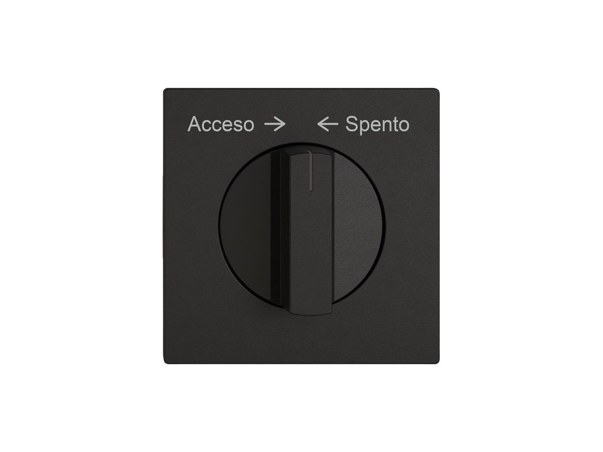 Montageset EDIZIO.liv SNAPFIX® f.Drehschalter m.Griff Acceso → ← Spento sz