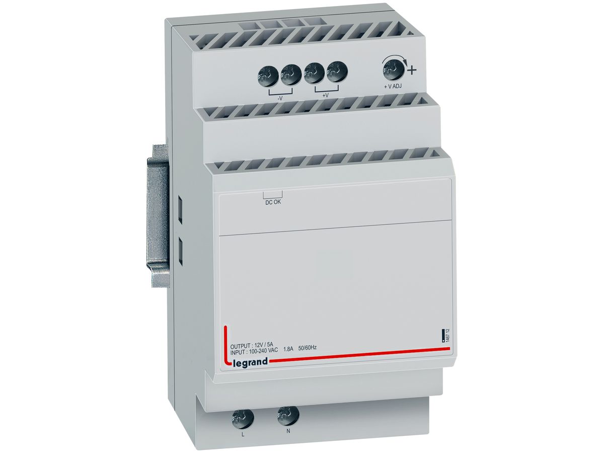 REG-Netzgerät Legrand 12VDC 54W 4.5A stabilisiert