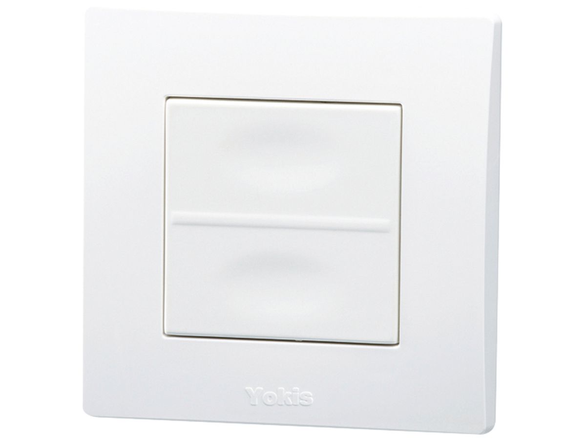 AP-RF-Wandsender Yokis TLM2T45P, 2 Tasten 2.4GHz 250m
