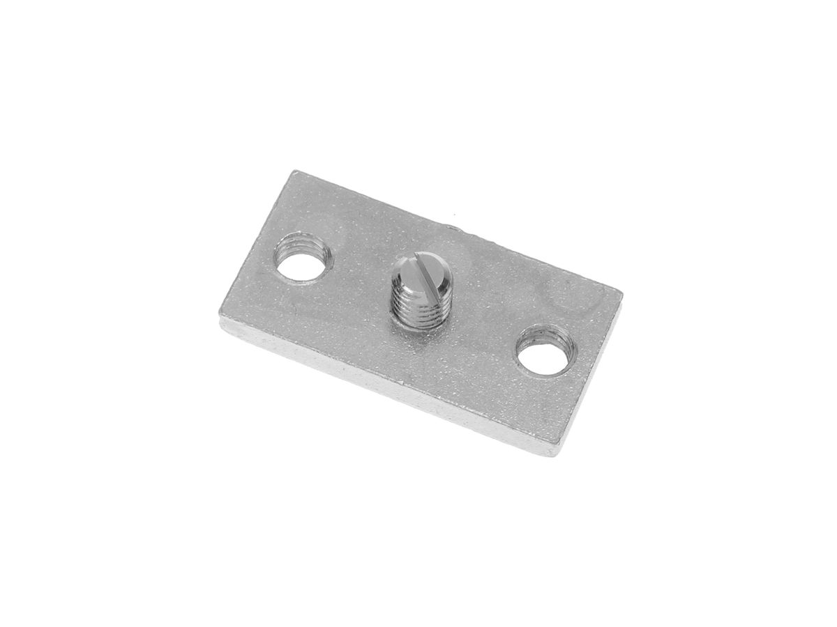 Gewindeplättchen M6 AZ 1.6B mit Arretierschraube