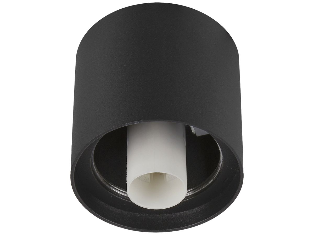 Deckenleuchte SLV VARYT E14 1×6W IP44 DIM Ø76×80mm schwarz