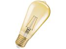 LED-Lampe LEDVANCE Vintage Edison E27 2.5W 220lm 2400K Ø64×143mm klar Gold