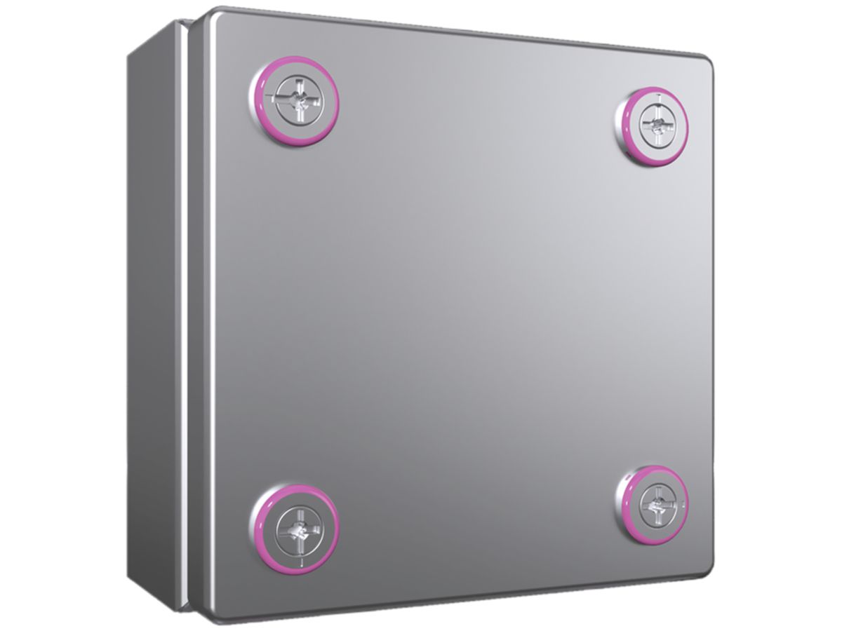 Kleingehäuse Rittal KX Klemmenkasten, IP66, 150×150×80mm, Edelstahl V2A