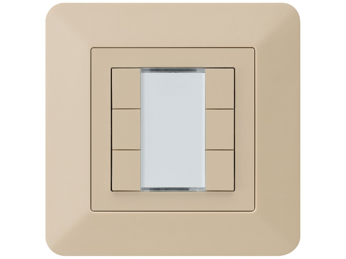 UP-Taster kallysto.trend KNX 6×s/e-link beige