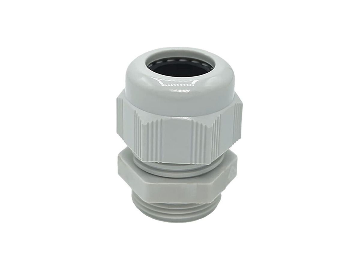 Kabelverschraubung MAX HAURI M20×1.5mm Ø10…14 grau IP68