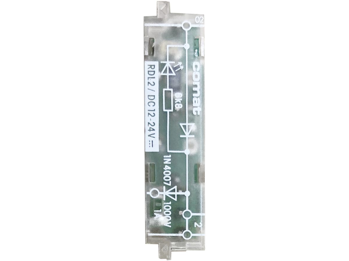Freilaufdioden-Modul ComatReleco RDL2/UC110-240V, mit LED für S3-M/S3-M0/S5-M