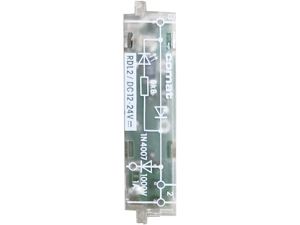 Freilaufdioden-Modul ComatReleco RDL2/UC110-240V, mit LED für S3-M/S3-M0/S5-M