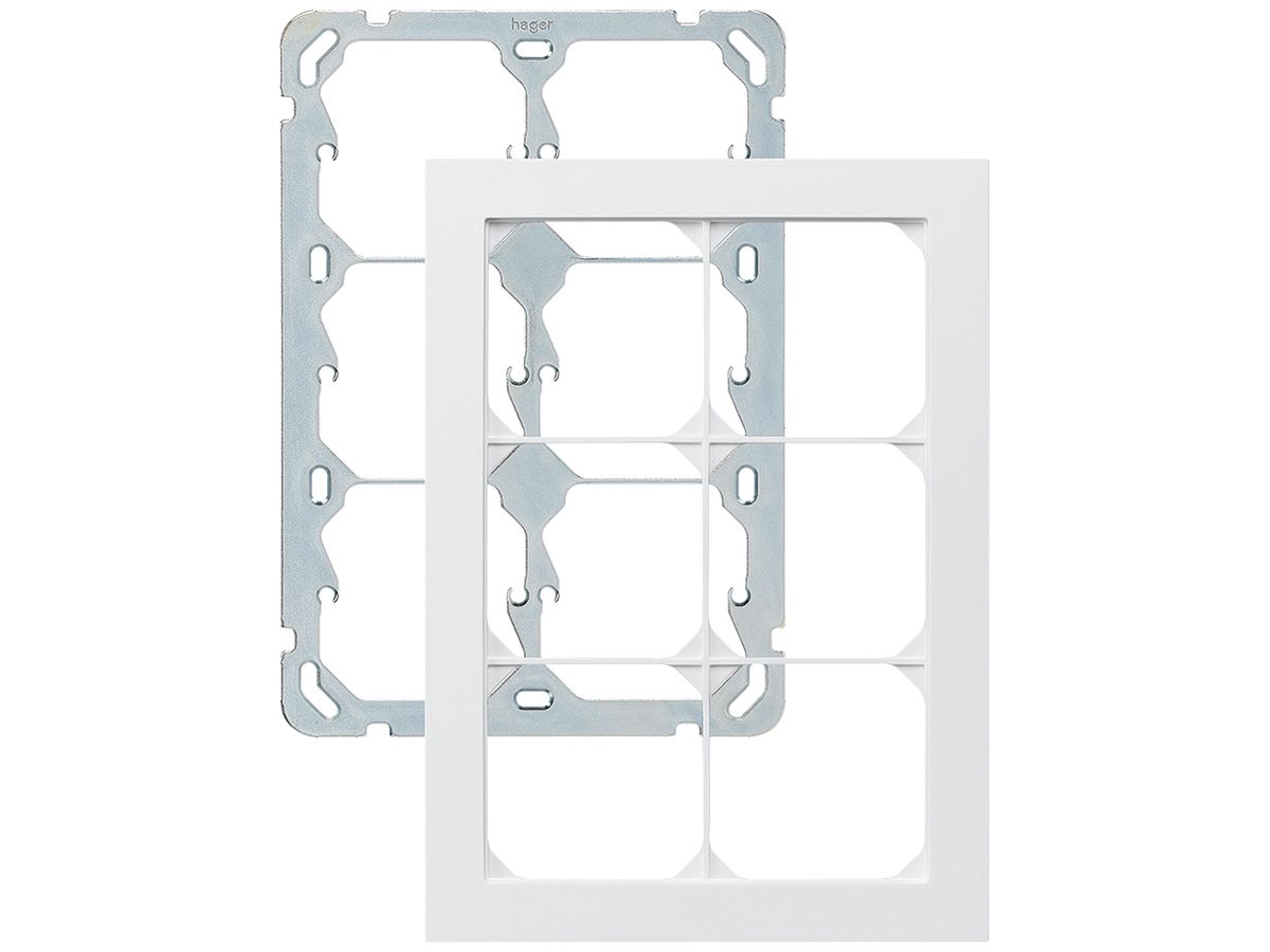 UP-Kopfzeile kallysto.pro 3×2 weiss vertikal