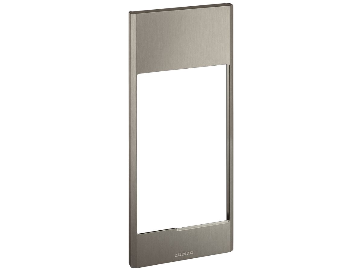 Abdeckrahmen LINEA 5000 1×3 vertikal 139×365mm Titan