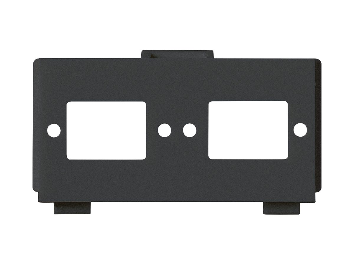 Multimedia-Modul M3 LWL leer für 2×SC2×LC schwarz