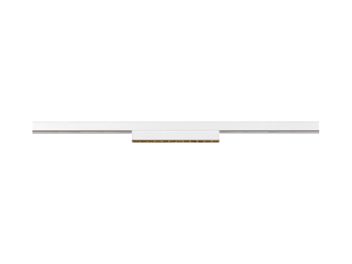 LED-Spot SLV IN-LINE 22 48V TRACK 7.3W 610lm 930 35° DALI 220×22mm weiss