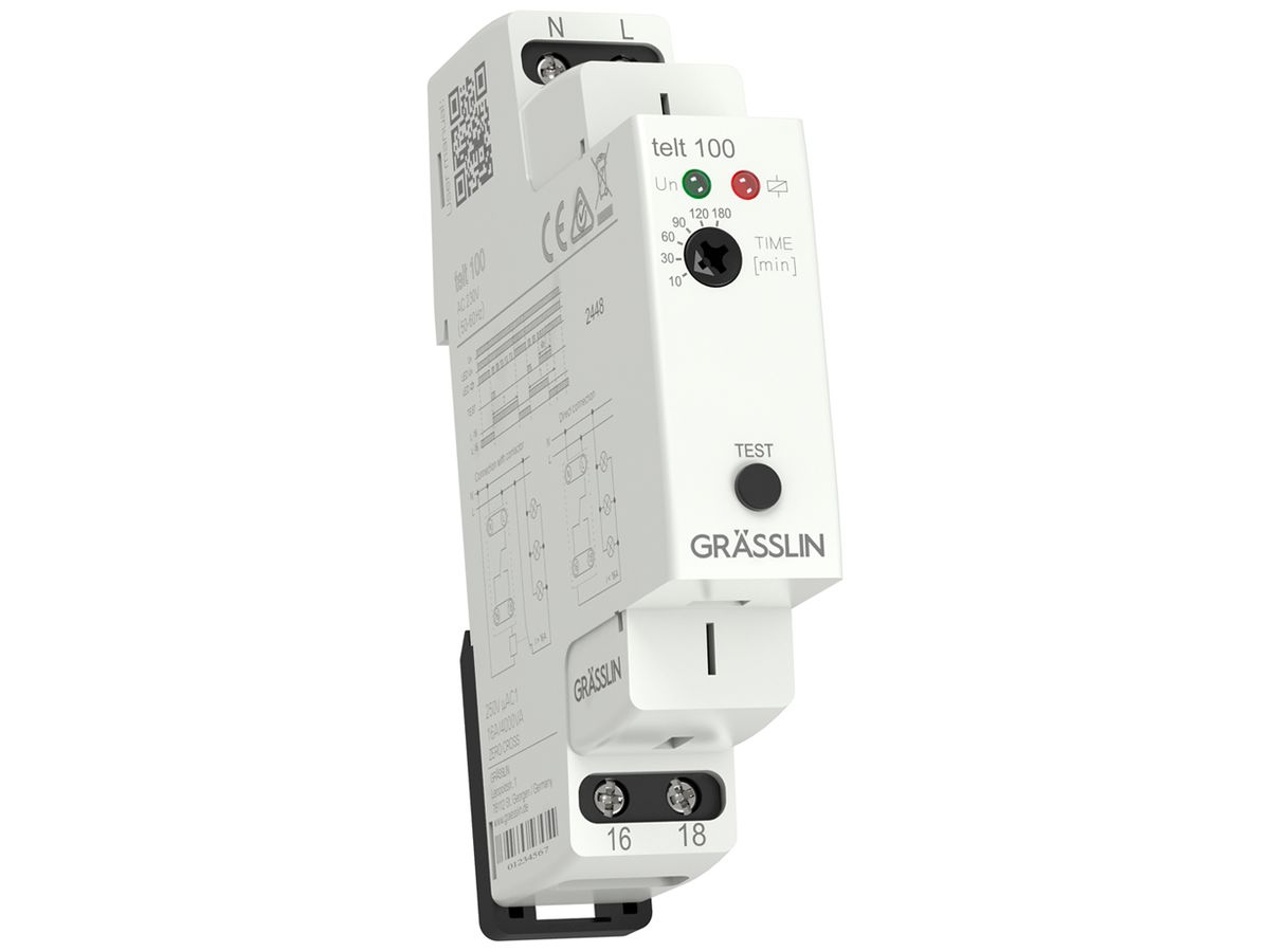 REG-Zeitrelais ELBRO telt 100 600…10800s 230V 24V 0.01A