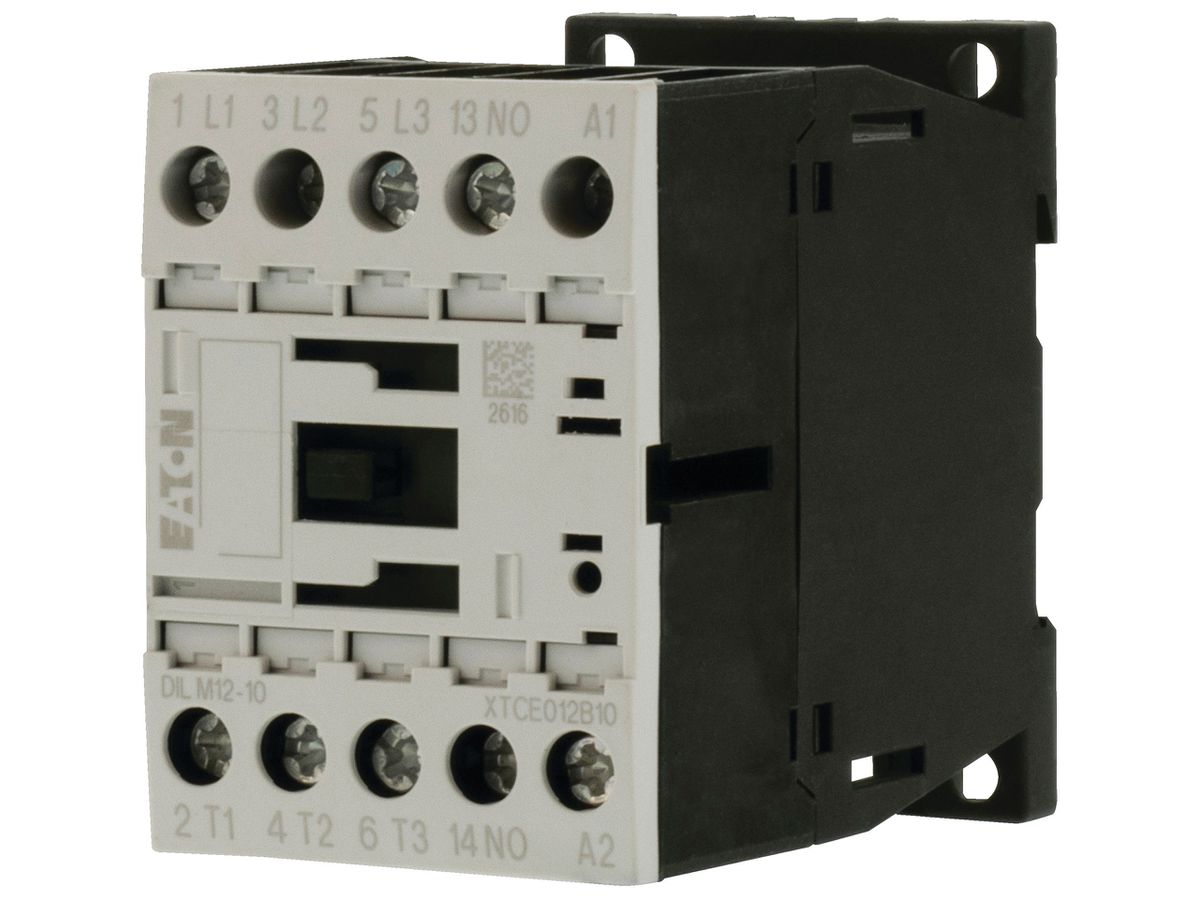 Leistungsschütz Eaton DILM12-10 380V AC 3NO 22A 12A 5.5kW 7A 3kW 24…690V