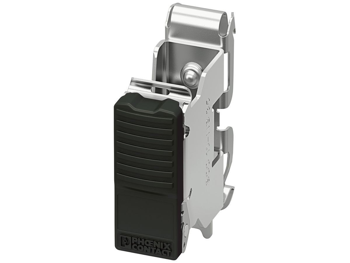 Schirmanschlussklemme PX SCC 10-NS35 für NS 35/7.5 NS 35/15 schwarz