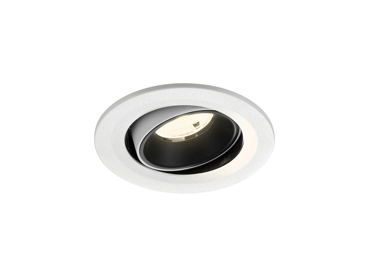 LED-Downlight SLV NUMINOS MOVE S 6.7W 1050lm 4000K WB DALI Ø90 ws/sz